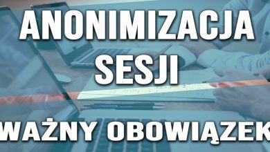Anonimizacja sesji